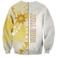 Personalised Polynesia Sweatshirt Bahai Faith Symbol LT05 - Polynesian Pride
