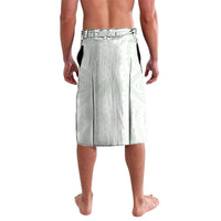 Cook Islands Rugby Custom Lavalava Kuki Tribal Pattern White Version LT05 - Polynesian Pride