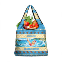 New Zealand Christmas Grocery Bag Have A Kiwi Manu-Mas LT05 1-pack One Size Blue - Polynesian Pride
