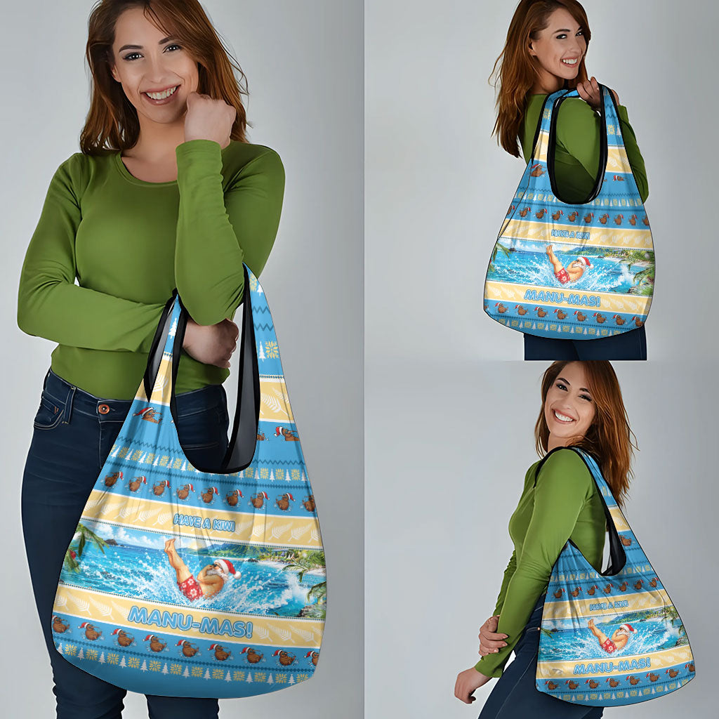New Zealand Christmas Grocery Bag Have A Kiwi Manu-Mas LT05 - Polynesian Pride