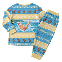 New Zealand Christmas Pajama Set Have A Kiwi Manu-Mas
