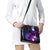 Hawaii Humuhumu Reef Triggerfish Shoulder Handbag Violet With Plumeria LT05 - Polynesian Pride