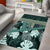 Hawaii Plant Kalo Area Rug Hawaiian Tapa Pattern LT05 - Polynesian Pride