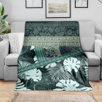 Hawaii Plant Kalo Blanket Hawaiian Tapa Pattern LT05 - Polynesian Pride