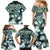 Hawaii Plant Kalo Family Matching Mermaid Dress and Hawaiian Shirt Hawaiian Tapa Pattern LT05 - Polynesian Pride