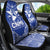 Northern Mariana Islands Car Seat Cover Chamorro Warrior Tribal Pattern