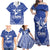 Northern Mariana Islands Family Matching Off Shoulder Maxi Dress and Hawaiian Shirt Chamorro Warrior Tribal Pattern