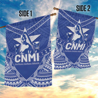 Northern Mariana Islands Garden Flag Chamorro Warrior Tribal Pattern LT05 - Polynesian Pride