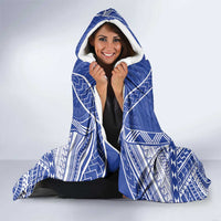 Northern Mariana Islands Hooded Blanket Chamorro Warrior Tribal Pattern LT05 - Polynesian Pride