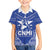 Northern Mariana Islands Kid Hawaiian Shirt Chamorro Warrior Tribal Pattern