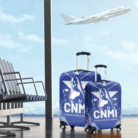 Northern Mariana Islands Luggage Cover Chamorro Warrior Tribal Pattern LT05 - Polynesian Pride