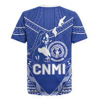 Northern Mariana Islands Rugby Jersey Chamorro Warrior Tribal Pattern LT05 - Polynesian Pride
