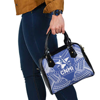 Northern Mariana Islands Shoulder Handbag Chamorro Warrior Tribal Pattern LT05 - Polynesian Pride