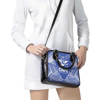 Northern Mariana Islands Shoulder Handbag Chamorro Warrior Tribal Pattern LT05 - Polynesian Pride