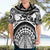 Polynesia Maui Tattoo Inspired Hawaiian Shirt Black Version