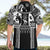 Polynesia Maui Tattoo Inspired Hawaiian Shirt Black Version