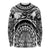 Polynesia Maui Tattoo Inspired Long Sleeve Shirt Black Version