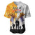 Australia And New Zealand ANZAC Day Baseball Jersey Lest We Forget LT05 Yellow - Polynesian Pride