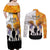 Australia And New Zealand ANZAC Day Couples Matching Off Shoulder Maxi Dress and Long Sleeve Button Shirt Lest We Forget LT05 - Polynesian Pride