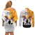 Australia And New Zealand ANZAC Day Couples Matching Off Shoulder Short Dress and Long Sleeve Button Shirt Lest We Forget LT05 - Polynesian Pride