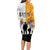 Australia And New Zealand ANZAC Day Long Sleeve Bodycon Dress Lest We Forget LT05 - Polynesian Pride