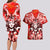 Hawaii Goddess Of Fire Madame Pele Couples Matching Long Sleeve Bodycon Dress and Hawaiian Shirt Polynesian Style LT05 - Polynesian Pride