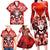 Hawaii Goddess Of Fire Madame Pele Family Matching Long Sleeve Bodycon Dress and Hawaiian Shirt Polynesian Style LT05 - Polynesian Pride