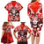 Hawaii Goddess Of Fire Madame Pele Family Matching Long Sleeve Bodycon Dress and Hawaiian Shirt Polynesian Style LT05 - Polynesian Pride