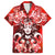 Hawaii Goddess Of Fire Madame Pele Family Matching Long Sleeve Bodycon Dress and Hawaiian Shirt Polynesian Style LT05 Dad's Shirt - Short Sleeve Red - Polynesian Pride