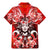 Hawaii Goddess Of Fire Madame Pele Family Matching Mermaid Dress and Hawaiian Shirt Polynesian Style LT05 - Polynesian Pride