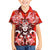 Hawaii Goddess Of Fire Madame Pele Family Matching Off Shoulder Long Sleeve Dress and Hawaiian Shirt Polynesian Style LT05 Son's Shirt Red - Polynesian Pride