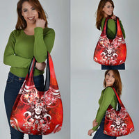 Hawaii Goddess Of Fire Madame Pele Grocery Bag Polynesian Style LT05 - Polynesian Pride