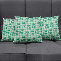 Green Palaka Hawaii Pillow Cover Hawaiian Lehua Blossoms LT05 - Polynesian Pride