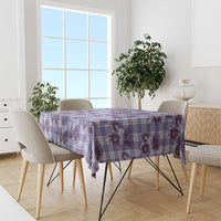 Purple Palaka Hawaii Tablecloth Hawaiian Lehua Blossoms LT05 - Polynesian Pride