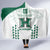 Custom Hawaii Football Hooded Blanket Rainbow Warriors Kakau Pattern LT05 - Polynesian Pride