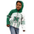 Custom Hawaii Football Kid Hoodie Rainbow Warriors Kakau Pattern LT05 - Polynesian Pride