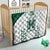 Custom Hawaii Football Quilt Rainbow Warriors Kakau Pattern LT05 - Polynesian Pride