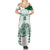 Custom Hawaii Football Summer Maxi Dress Rainbow Warriors Kakau Pattern LT05 - Polynesian Pride