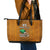 Custom Hawaii Honolulu Football Bowl Leather Tote Bag Simple Style LT05 - Polynesian Pride