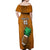 Custom Hawaii Honolulu Football Bowl Off Shoulder Maxi Dress Simple Style LT05 - Polynesian Pride