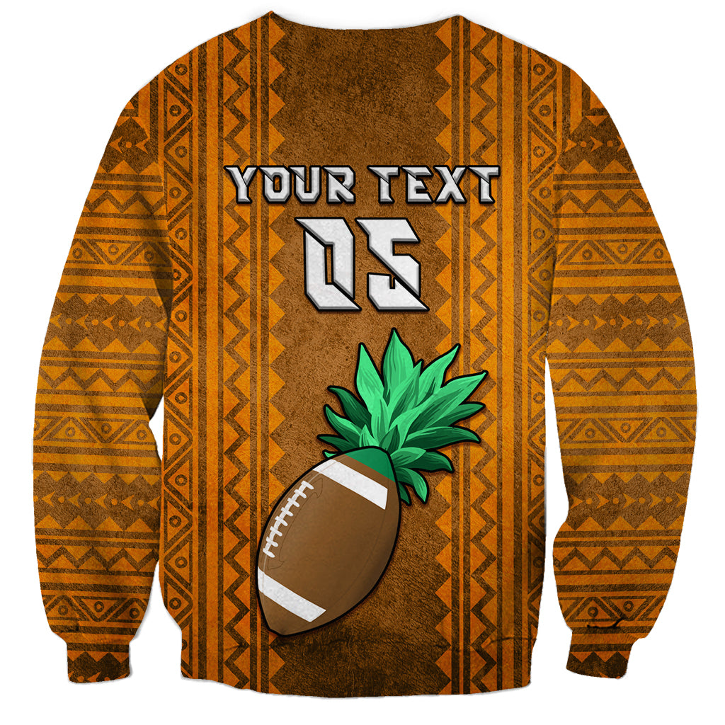 Custom Hawaii Honolulu Football Bowl Sweatshirt Simple Style LT05 - Polynesian Pride
