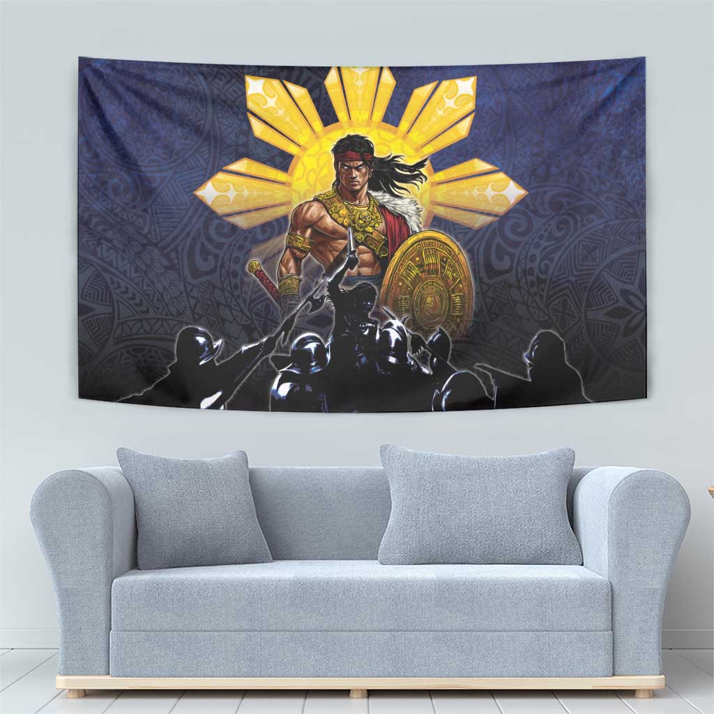 Philippines The First Hero Tapestry Lapu Lapu Know Your Roots LT05 - Polynesian Pride