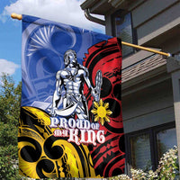 Philippines Lapu-Lapu Garden Flag Proud Of My King LT05 - Polynesian Pride
