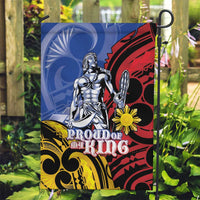 Philippines Lapu-Lapu Garden Flag Proud Of My King LT05 Garden Flag Blue - Polynesian Pride