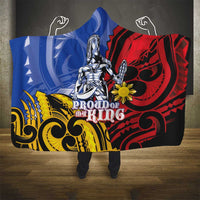 Philippines Lapu-Lapu Hooded Blanket Proud Of My King LT05 - Polynesian Pride