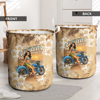 Aloha Hawaii Biker Laundry Basket Ride To Paradise LT05 - Polynesian Pride