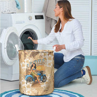 Aloha Hawaii Biker Laundry Basket Ride To Paradise LT05 - Polynesian Pride