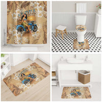 Aloha Hawaii Biker Bathroom Set Ride To Paradise LT05 - Polynesian Pride