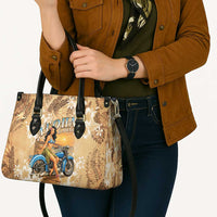 Aloha Hawaii Biker Leather Bag Ride To Paradise LT05 - Polynesian Pride