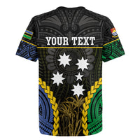 Personalised South Sea Islanders And Gilbert Islands Rugby Jersey Kanakas Polynesian Pattern LT05 - Polynesian Pride